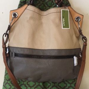 orYANY Leather Satchel with dust cover